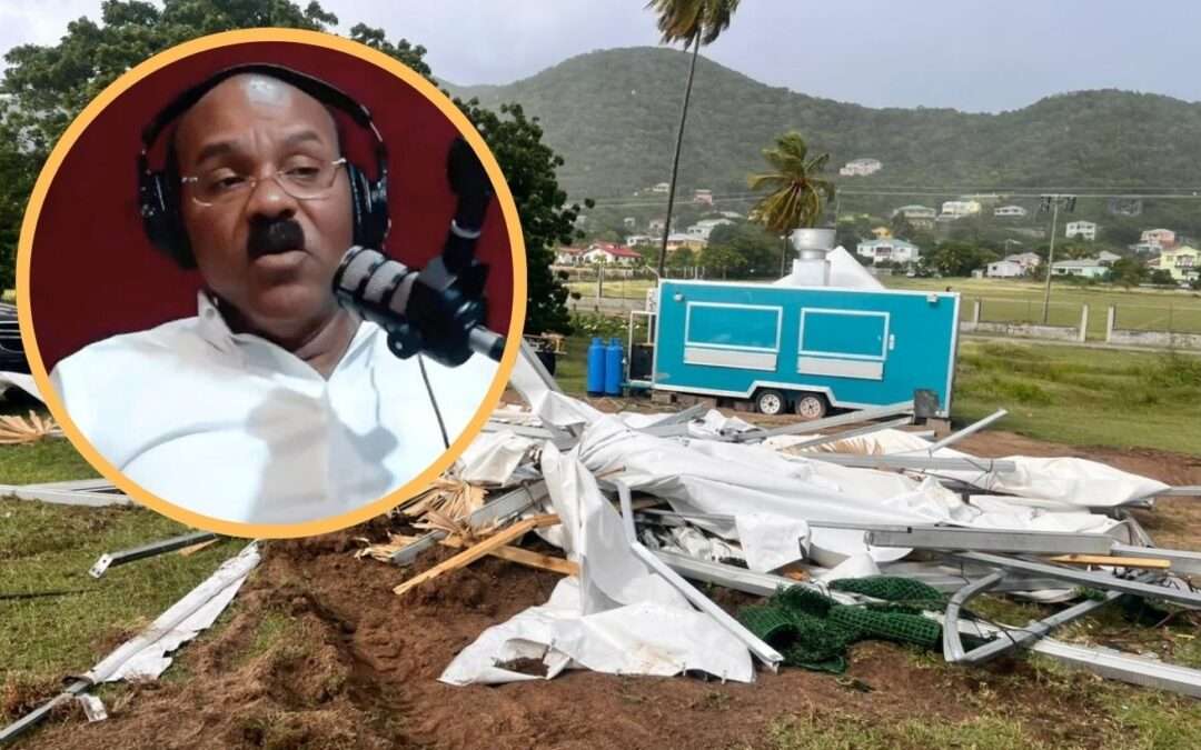 WATCH: PM Browne Denies Political Motive in Destruction of Pringle’s Morris Bay Tent
