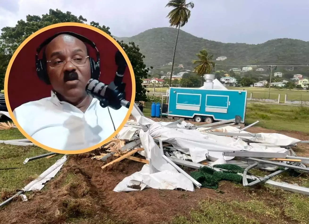 WATCH: PM Browne Denies Political Motive in Destruction of Pringle’s Morris Bay Tent