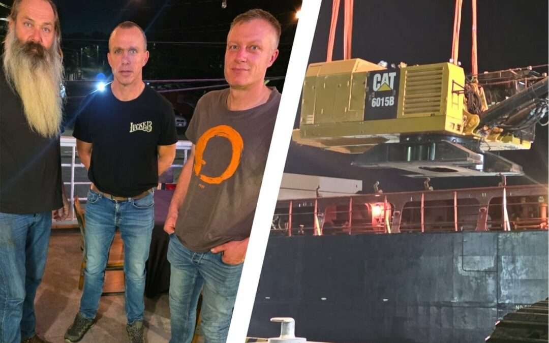 €1.1 Million Dredge Assembled and Ready to Begin Work at St. John’s and Crabbe’s Harbours