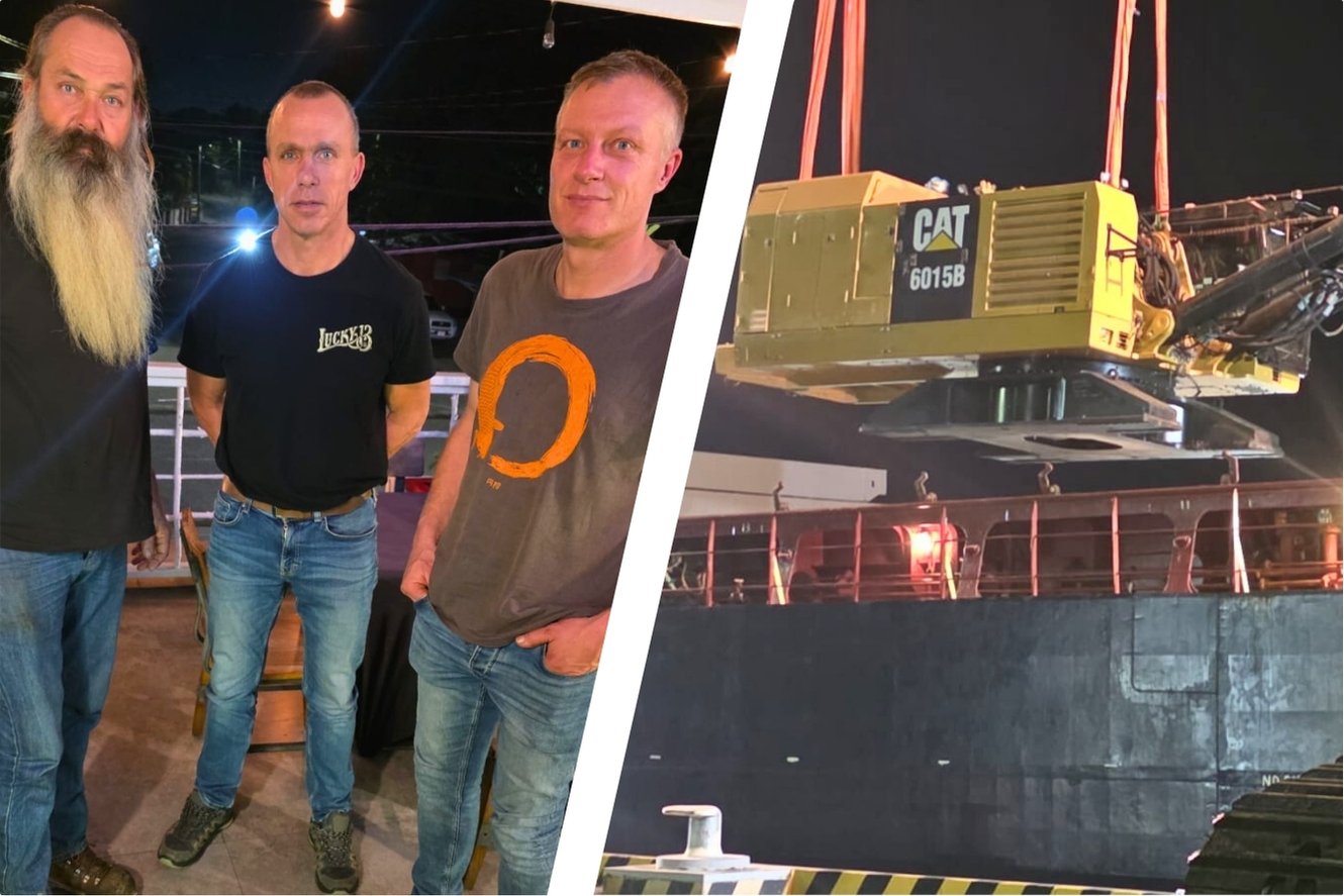 €1.1 Million Dredge Assembled and Ready to Begin Work at St. John’s and Crabs Harbours