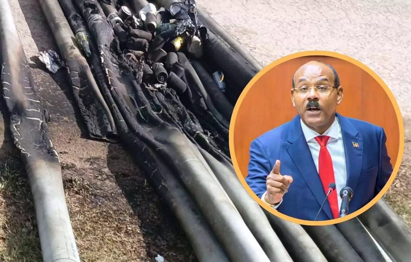 PM Browne Offers Reward for Information Leading to Arrest of Arson Suspects