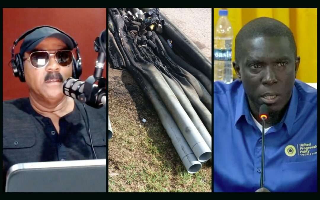 WATCH: PM Browne Says Pringle Must Take Responsibility for Destruction of APUA Pipes in Old Road