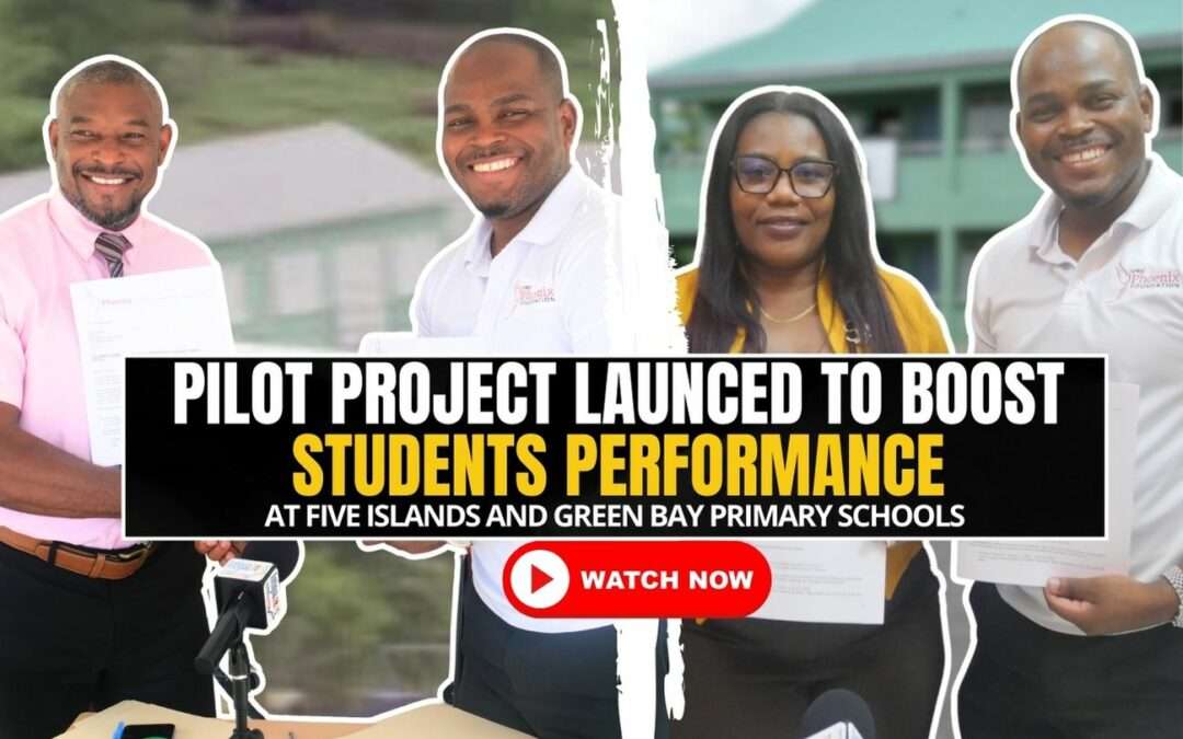 Pilot Project Launched to Boost Student Performance at Five Islands and Greenbay Primary Schools | VIDEO STORY