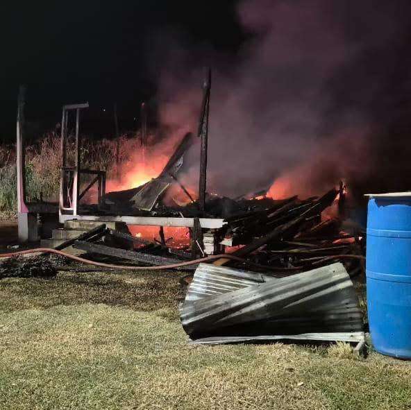 Woman Left Homeless After Fire Guts Wooden House; Man Held on Suspicion of Arson