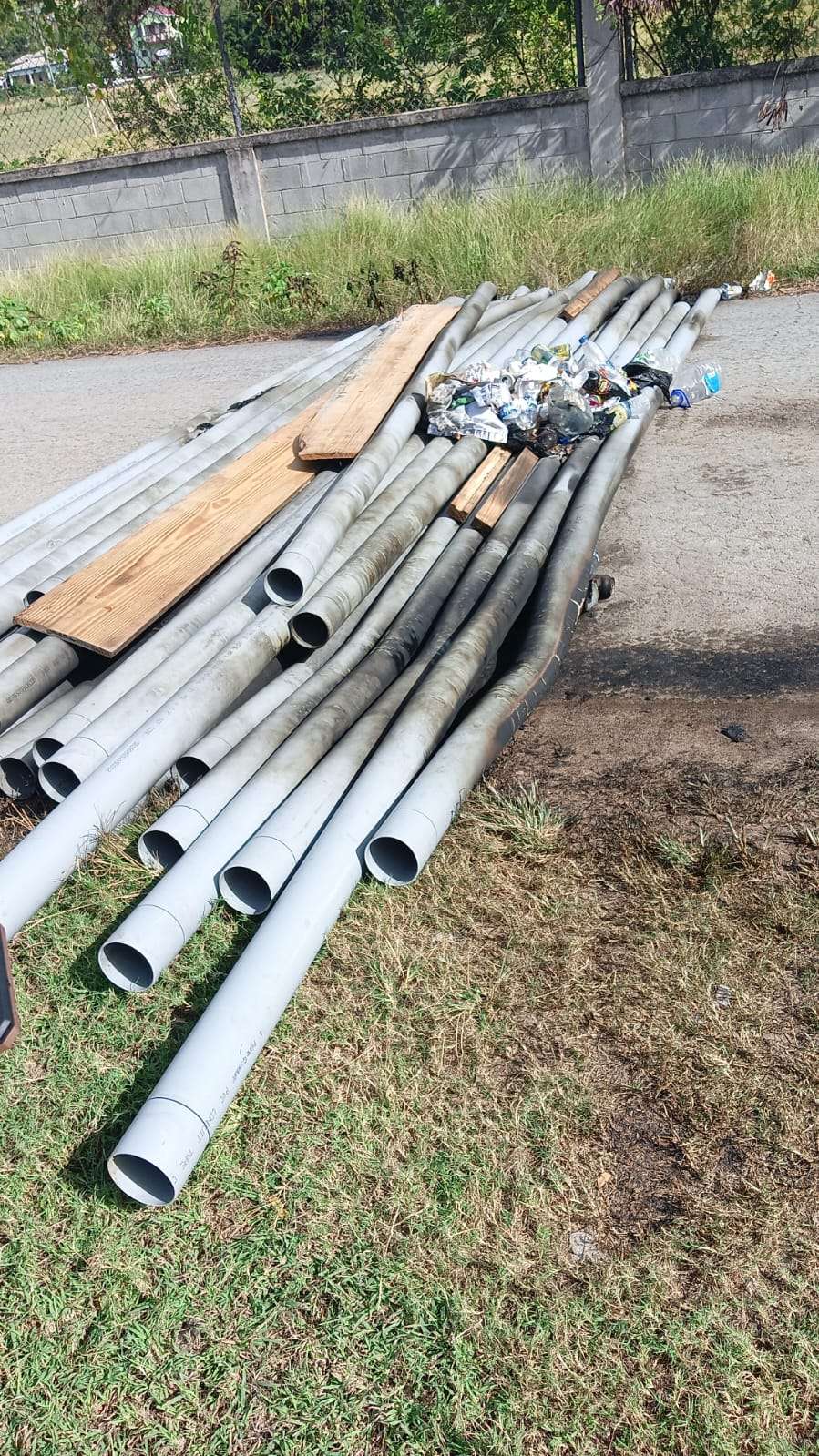 APUA Project Sabotaged: Materials Set Ablaze Amid Morris Bay Tensions 