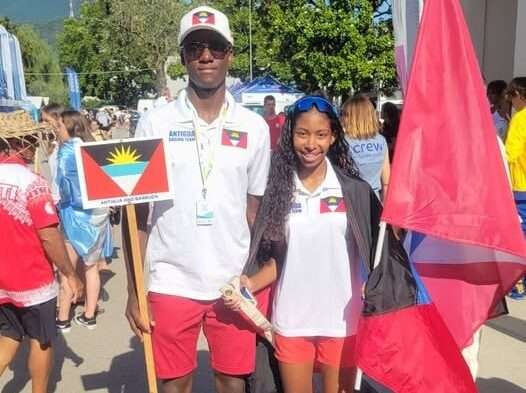 Two rising sailing stars to represent Antigua and Barbuda’s at Youth Sailing Championships
