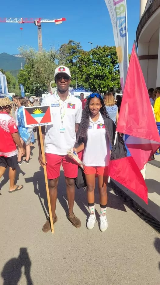 Two rising sailing stars to represent Antigua and Barbuda’s at Youth Sailing Championships