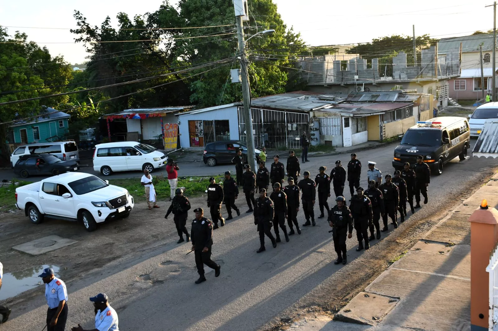 Top Cop Urges Police to ‘Fire Back with Our Work, Not with Rounds’ at Route March
