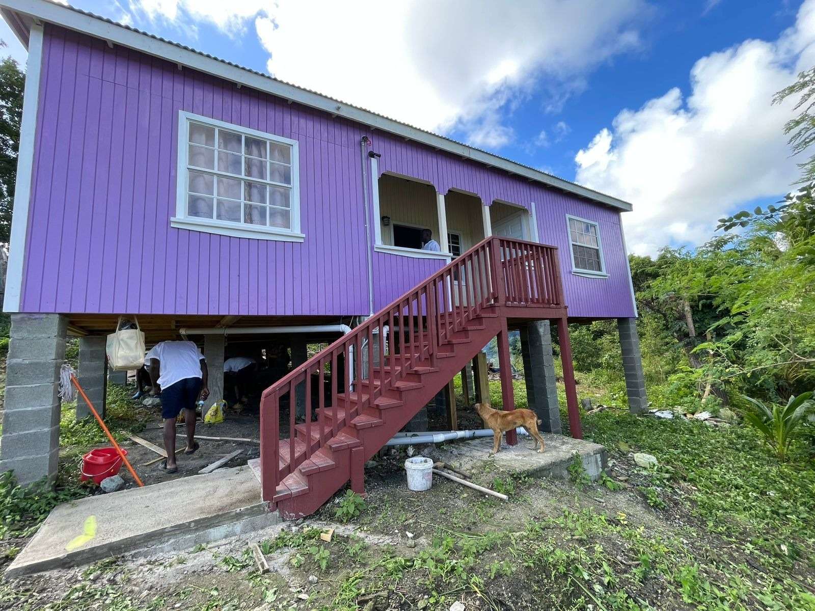 Community, Government, and Private Sector Unite to Deliver New Home to Fire-Displaced Family in Liberta.