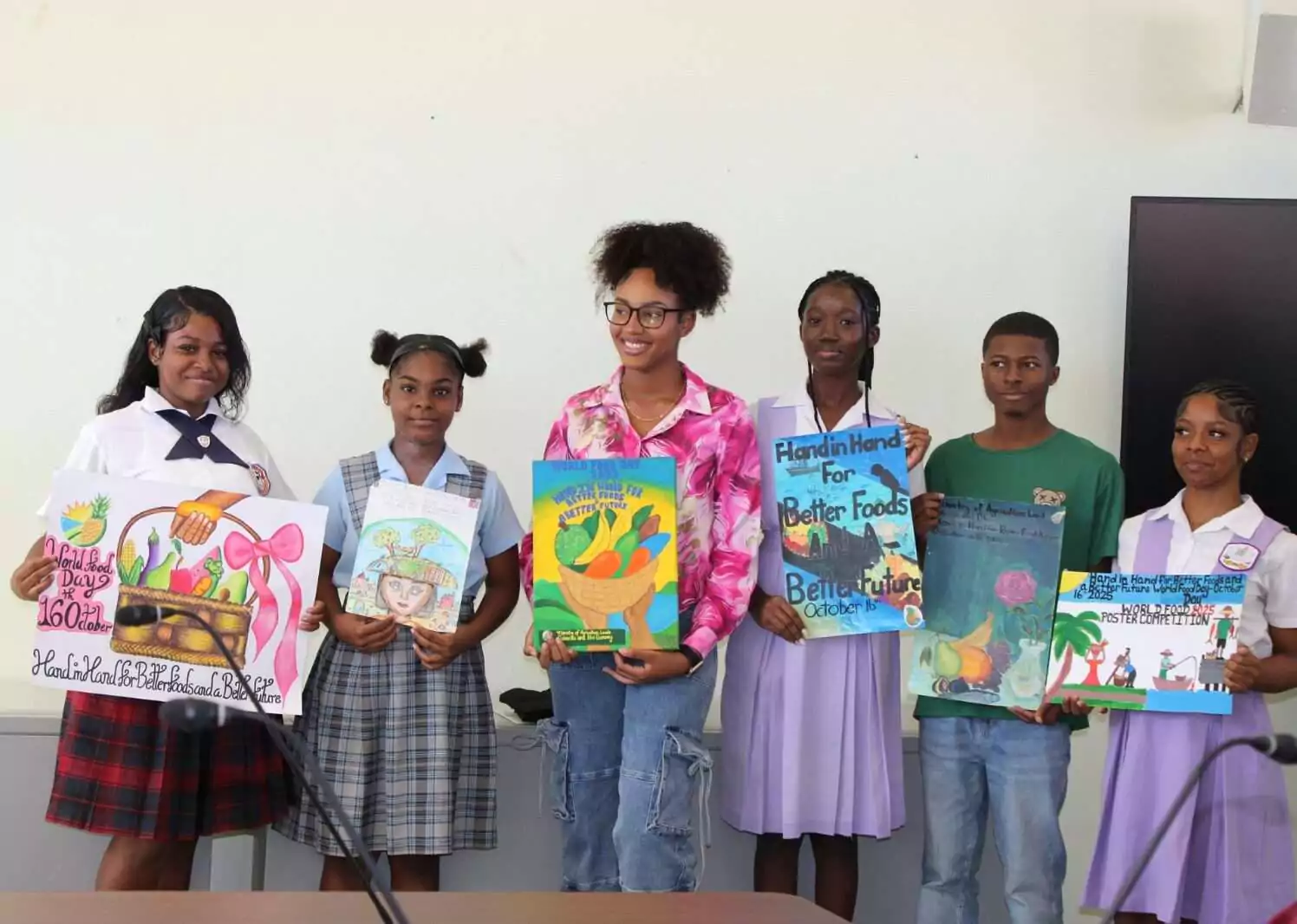 Students Shine at World Food Day Poster Competition Awards