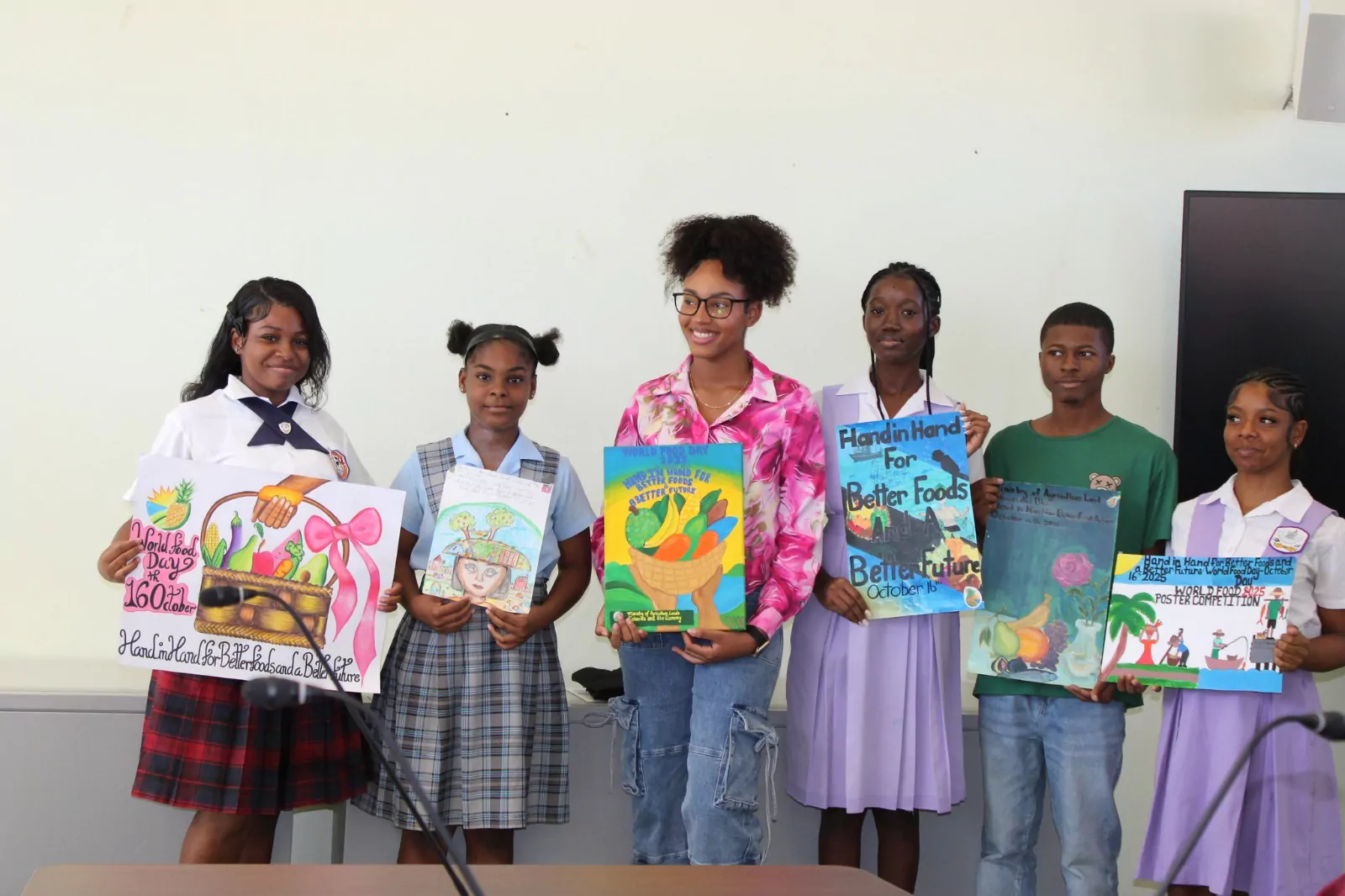 Students Shine at World Food Day Poster Competition Awards 