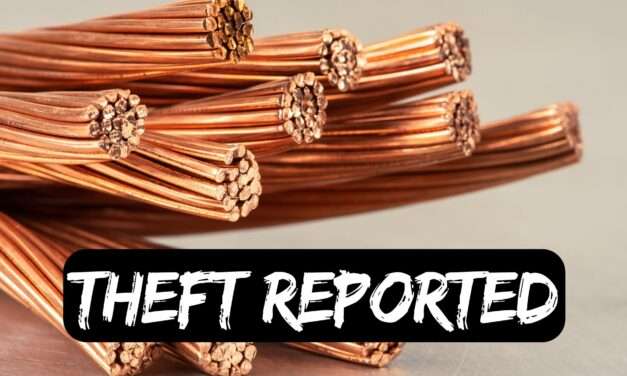 Copper Wiring Stolen from Camp Blizzard Military Base