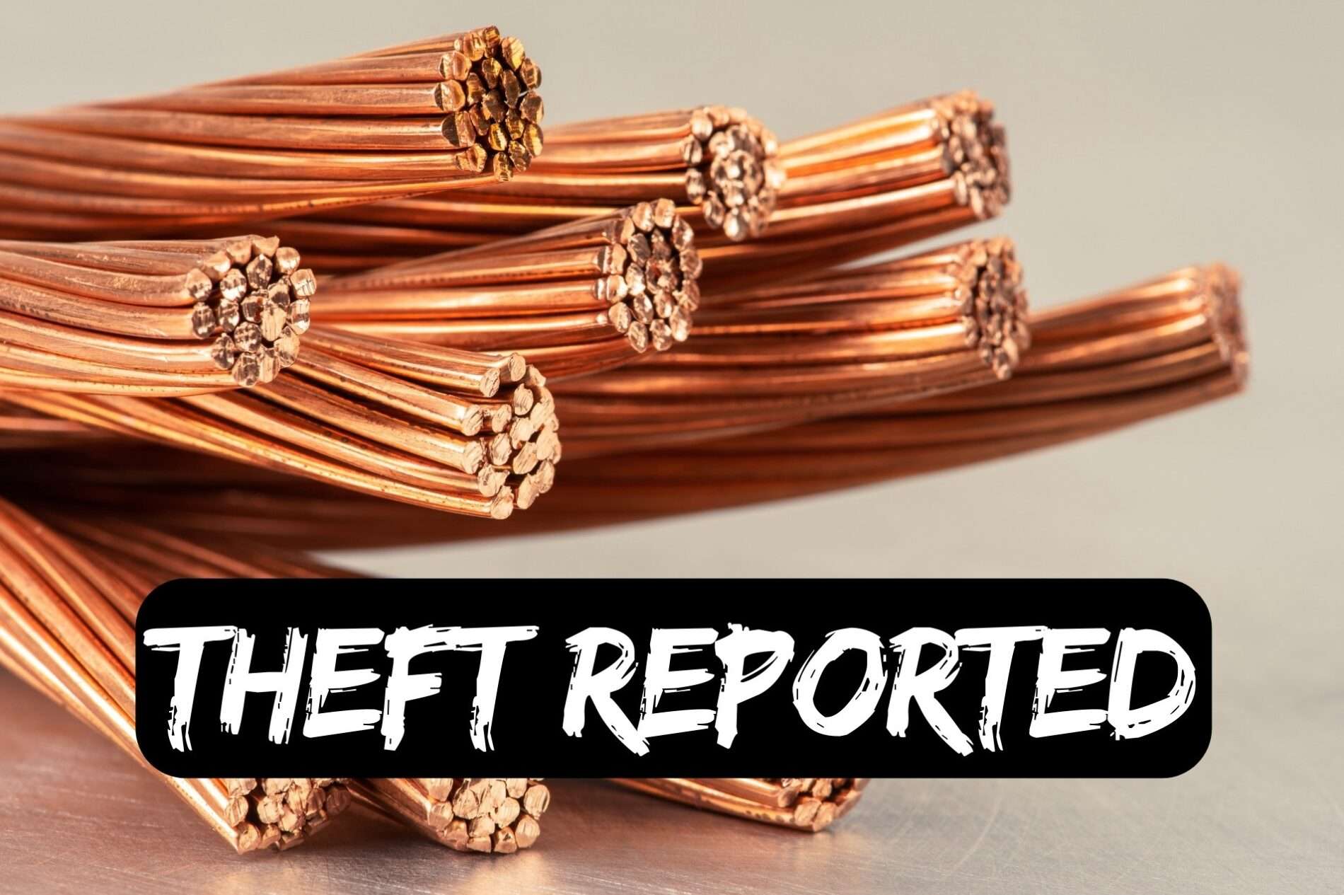 Copper Wiring Stolen from Camp Blizzard Military Base