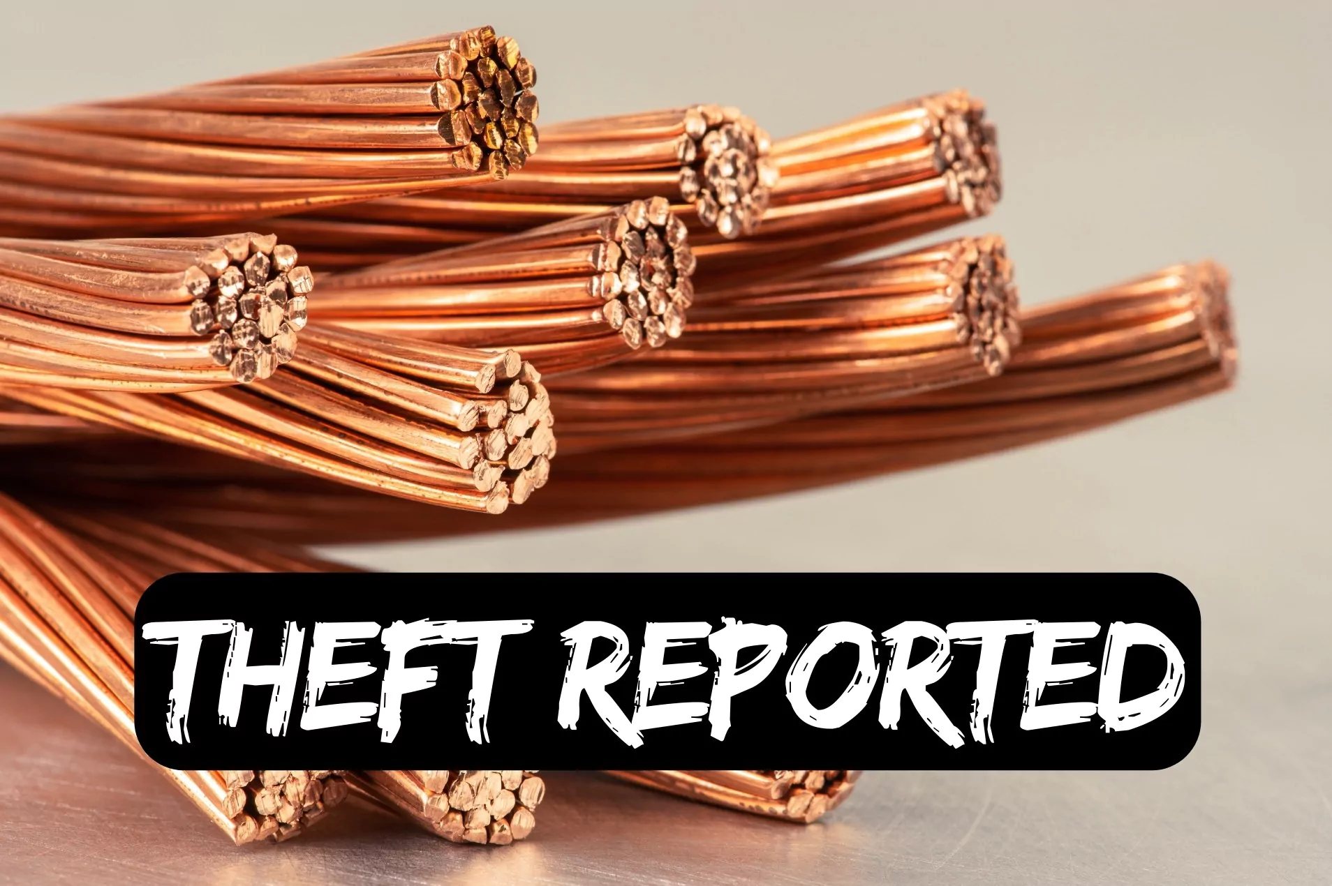 Copper Wiring Stolen from Camp Blizzard Military Base