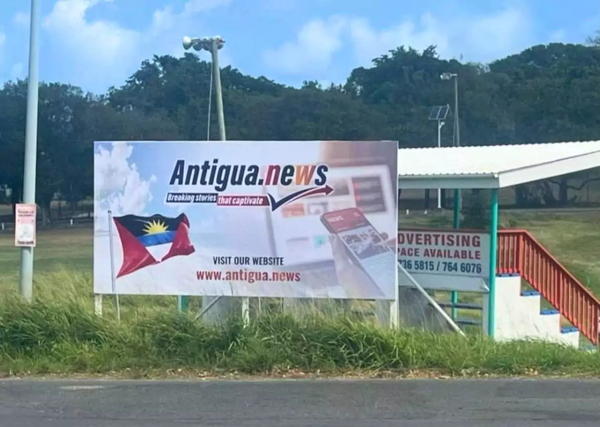 Who’s Stealing Billboard Braces Around Antigua?  