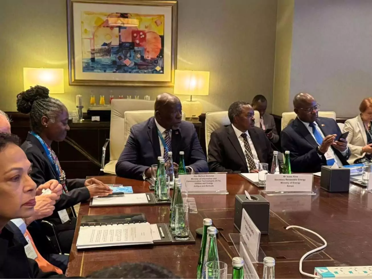 Melford Nicholas Advances Antigua and Barbuda’s Energy Transition at 16th IRENA Assembly