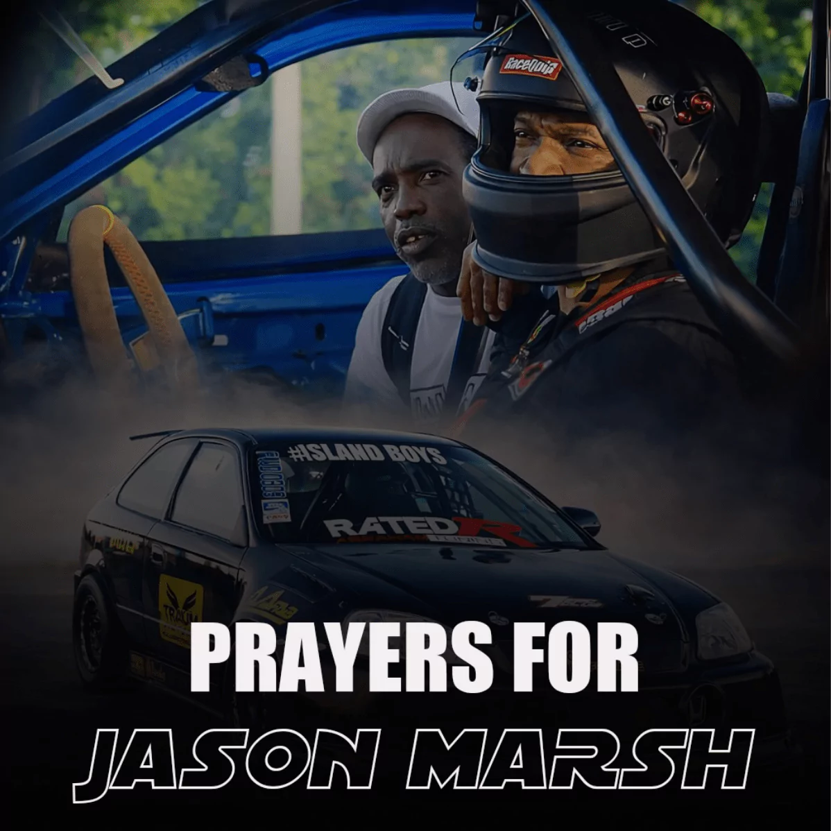 Antiguan Race Car Driver Jason Marsh Hospitalised After USVI Accident