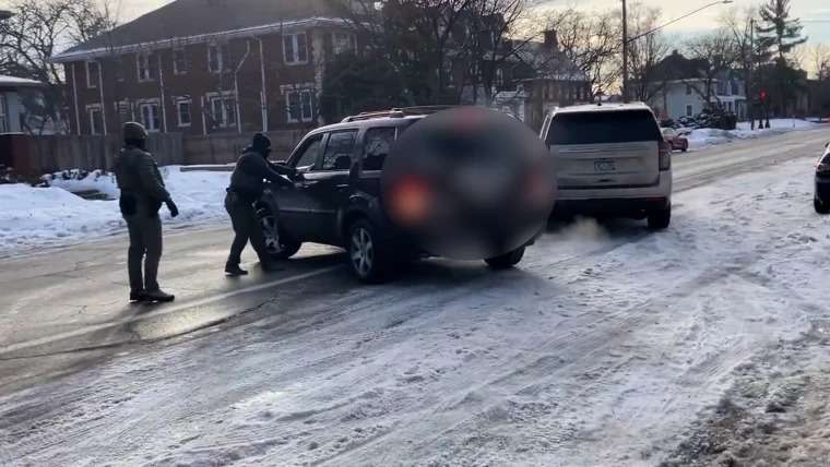 Fatal shooting of Minneapolis woman by US immigration agent captured on social media footage