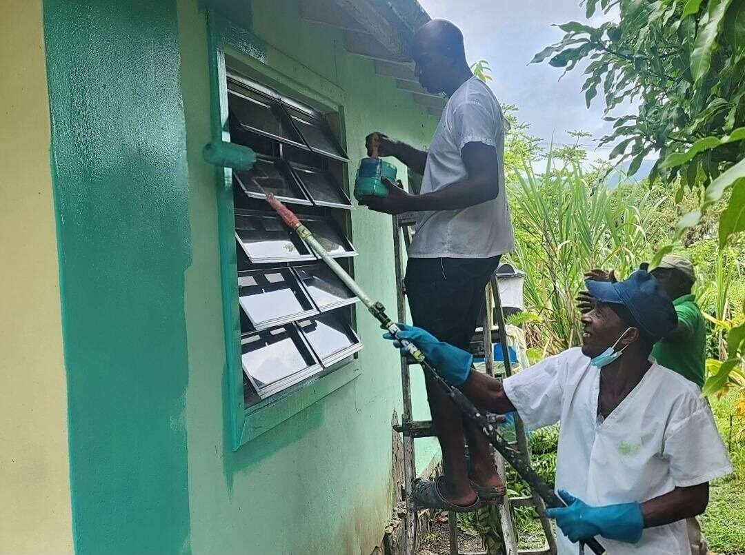 Painting Project Brings Fresh Life to Seven Homes in Swetes