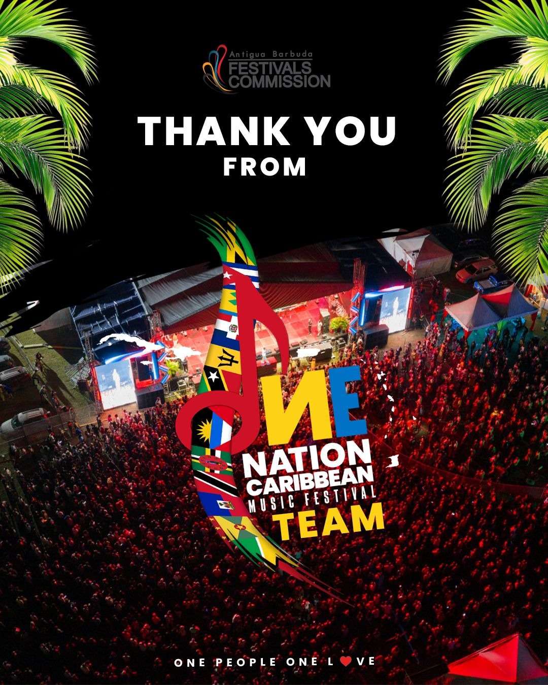 One Nation Caribbean Music Festival Thanks Patrons for Strong Support 