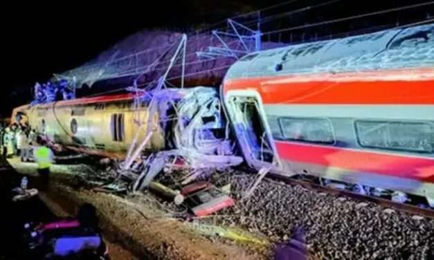 Horrific train crash in Spain kills at least 39 people