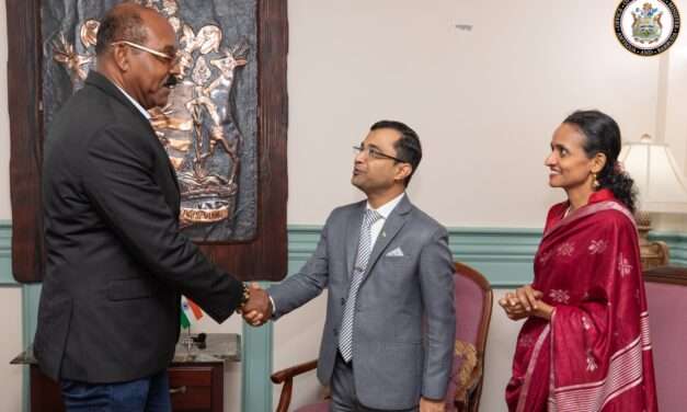 Prime Minister Browne Praises India Ties During Farewell Visit by Outgoing High Commissioner