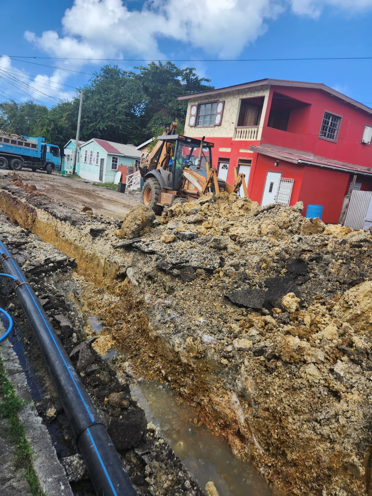 APUA Warns Motorists After Work Zone Breach at Bishopgate Street