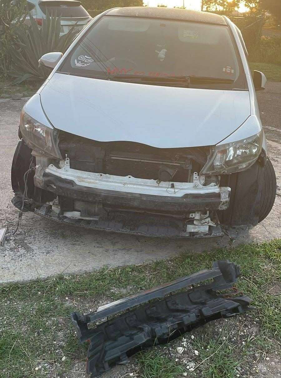 Driver Seeks Public’s Help After Front Bumper Stolen in Five Islands 