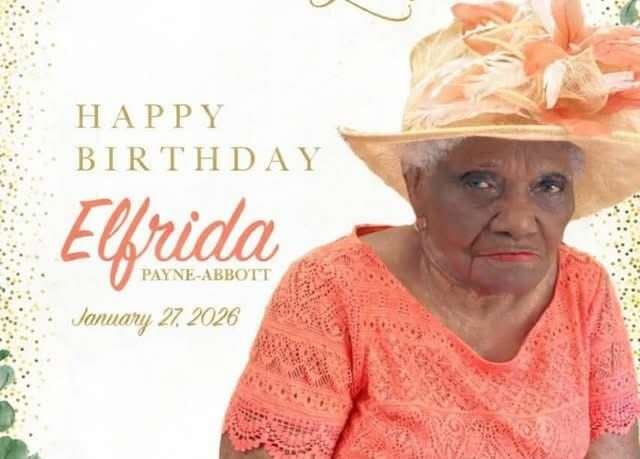 Antigua and Barbuda Celebrates Centenarian Elfrida Payne-Abbott