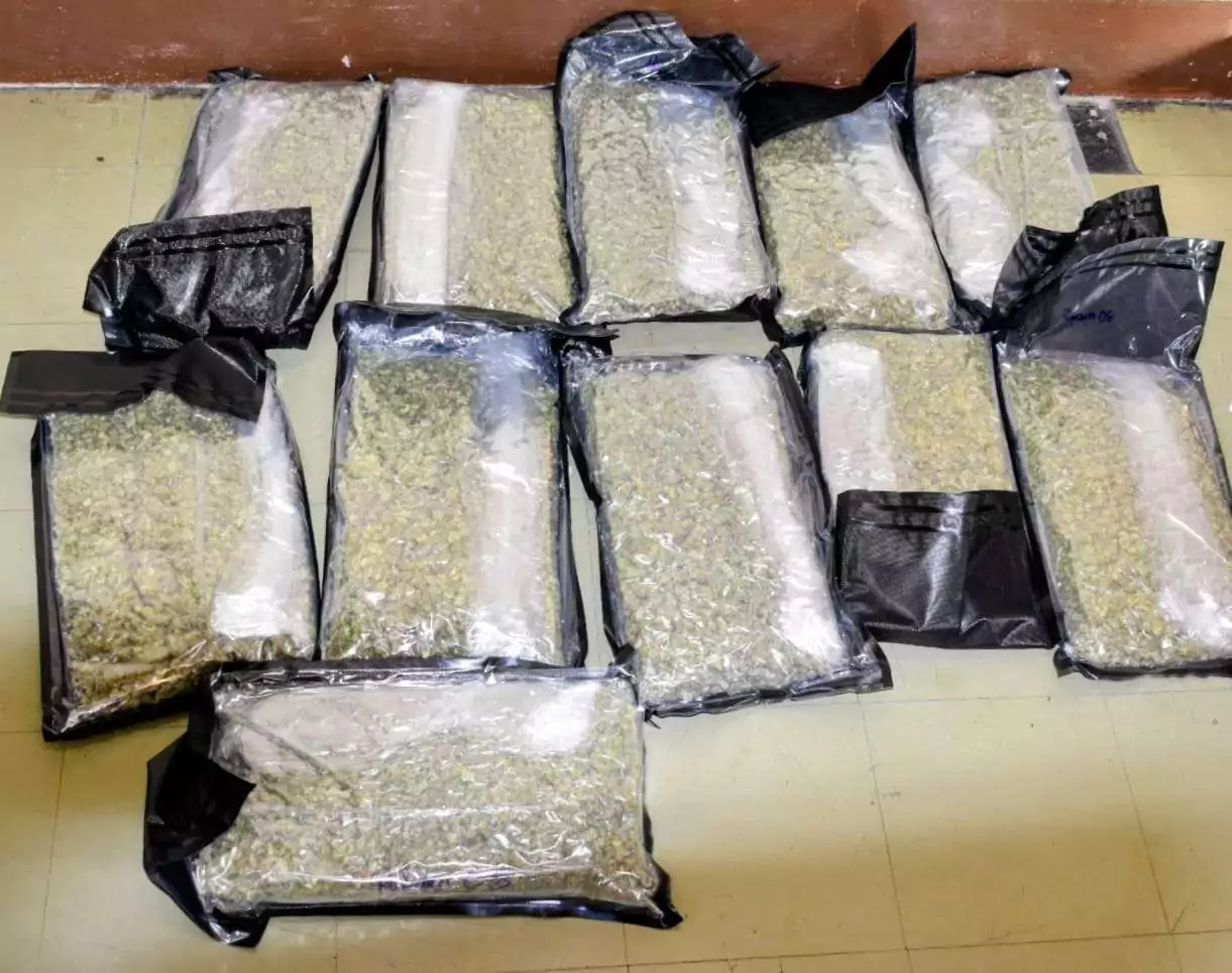 Police Seize Over 13 Pounds Of Cannabis At Airport In Joint Drug  Operation