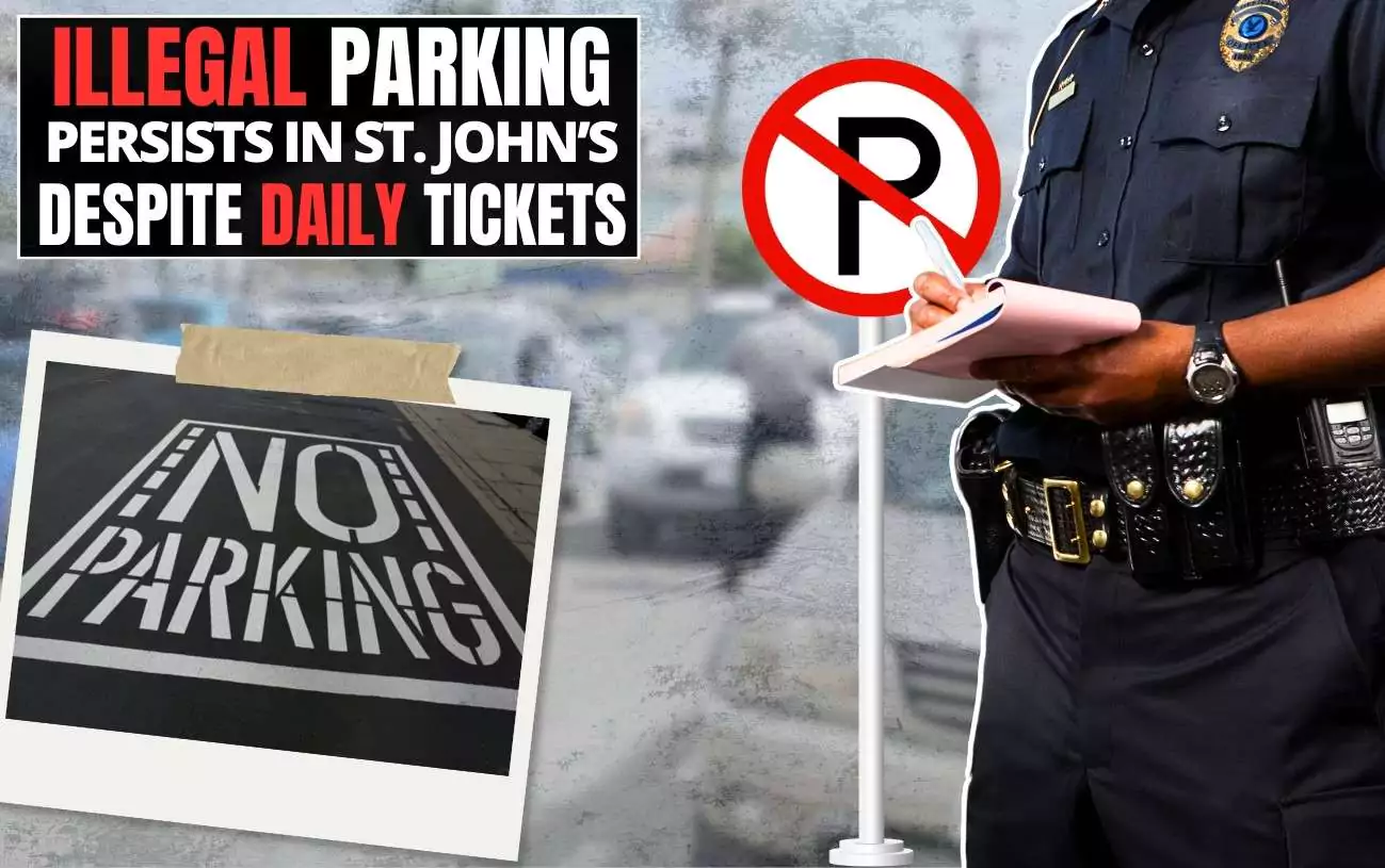 VIDEO STORY: Illegal Parking Persists in St. John’s Despite Daily Tickets