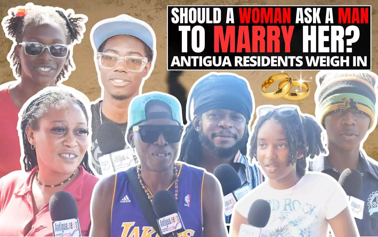 VIDEO STORY: Should a Woman Ask a Man to Marry Her? Antigua Residents Weigh In