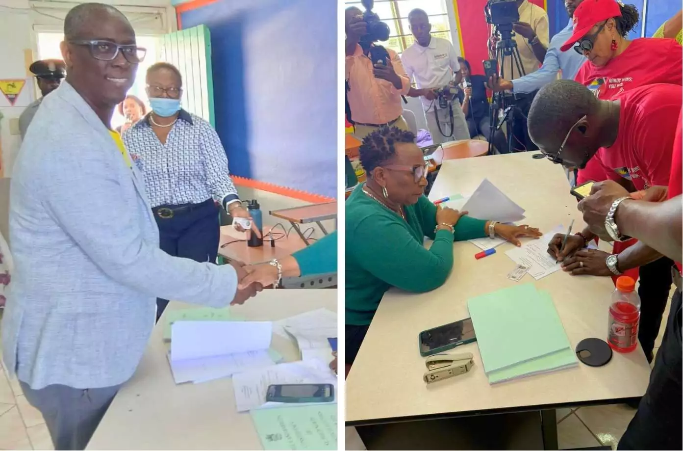 UPP’s Alex Browne and ABLP’s Randy Baltimore officially nominated in St Philip’s North By-Election