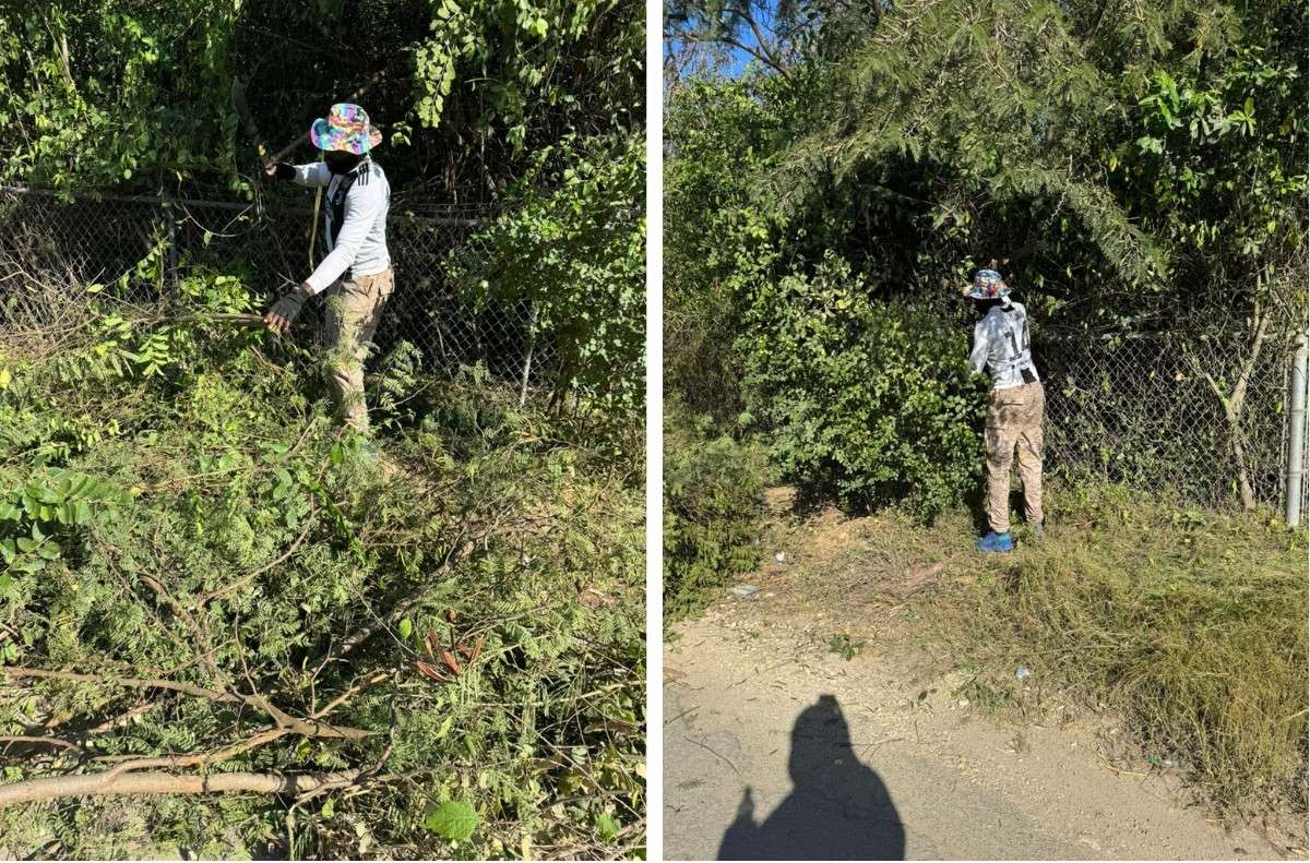 MP Simon Spearheads Clean-up Initiative in Ffryes Beach Area