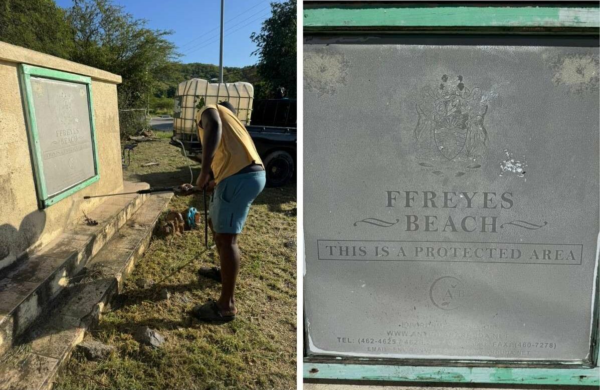 MP Simon Spearheads Clean-up Initiative in Ffryes Beach Area