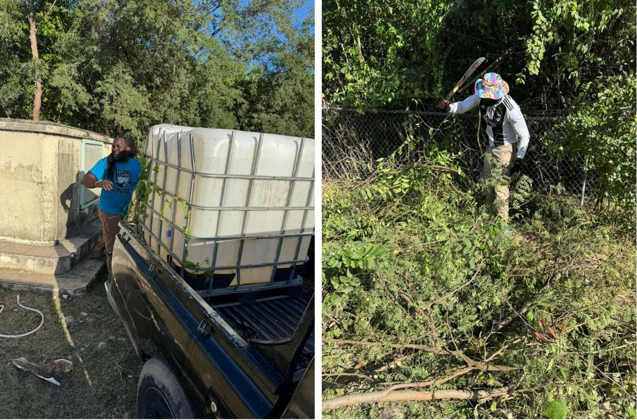 MP Simon Spearheads Clean-up Initiative in Ffryes Beach Area