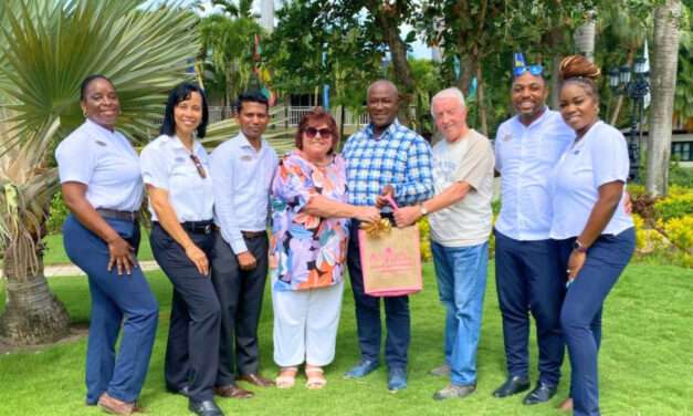 True Love And Turquoise Waters: Sandals Grande Antigua Welcomes The Dibbles For Their Record 31st Visit