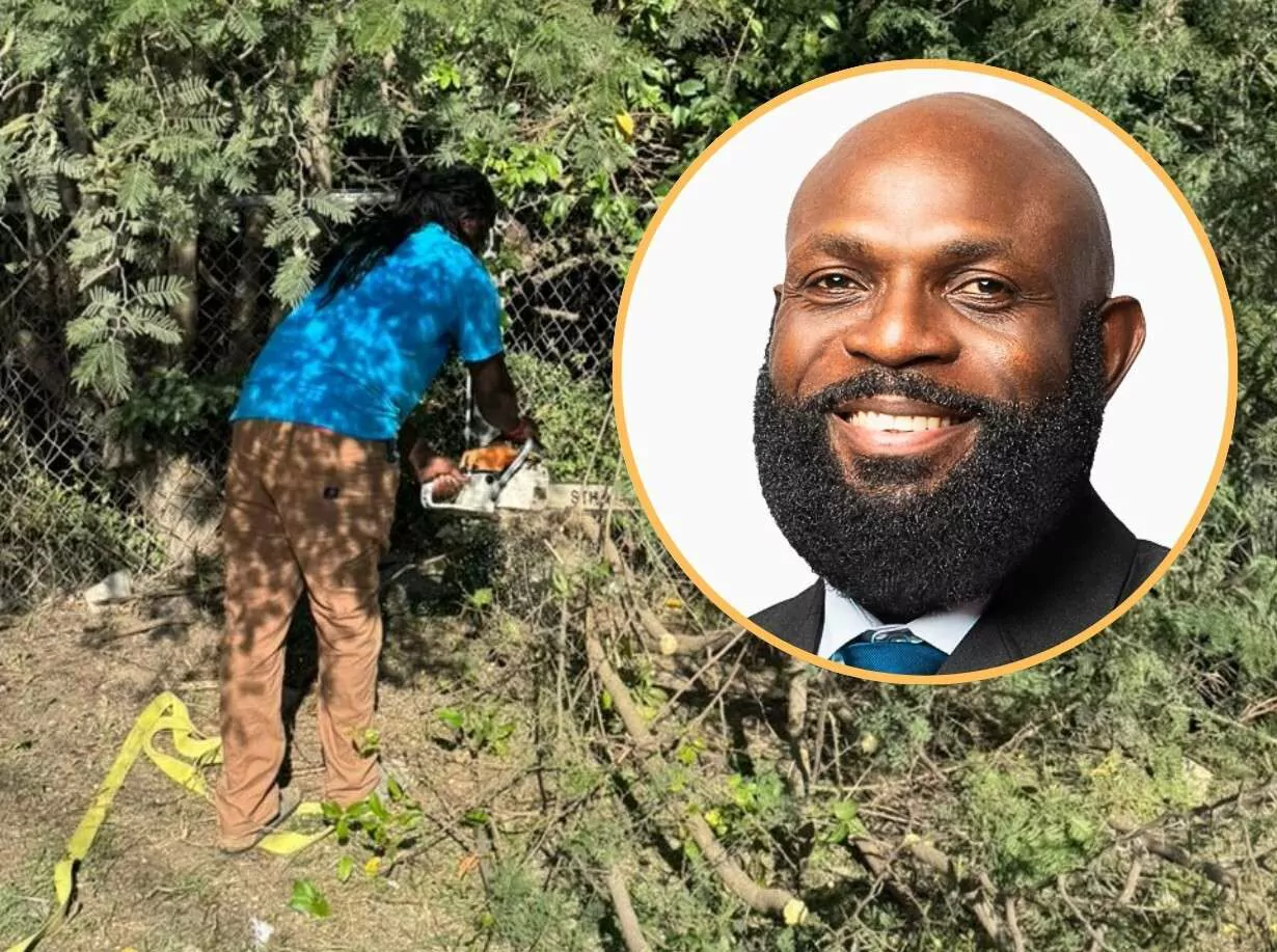 MP Simon Spearheads Clean-up Initiative in Ffryes Beach Area