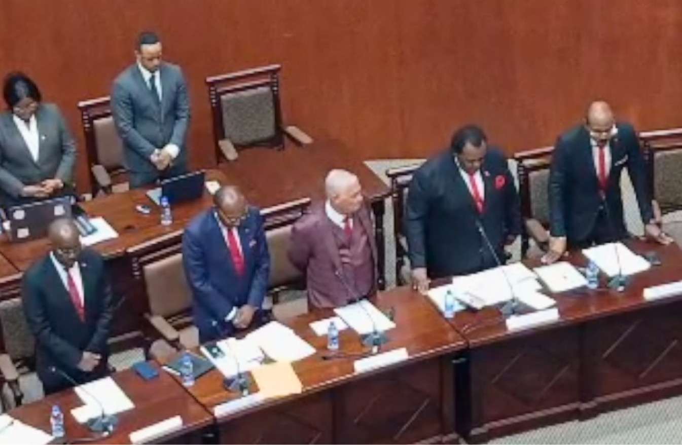 WATCH: Sir Robin Yearwood arrives for special sitting to commemorate his 50th year as a parliamentarian