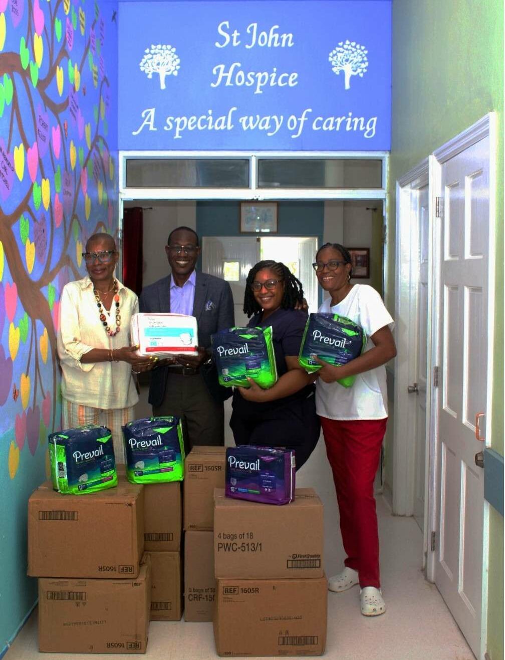 Senator Jonathan Joseph Makes Donation to St. John Hospice