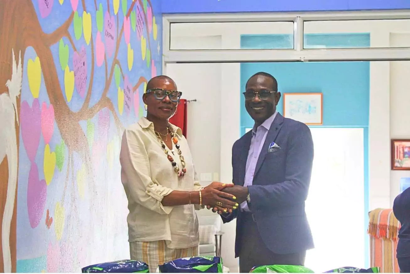 Senator Jonathan Joseph Makes Donation to St. John Hospice