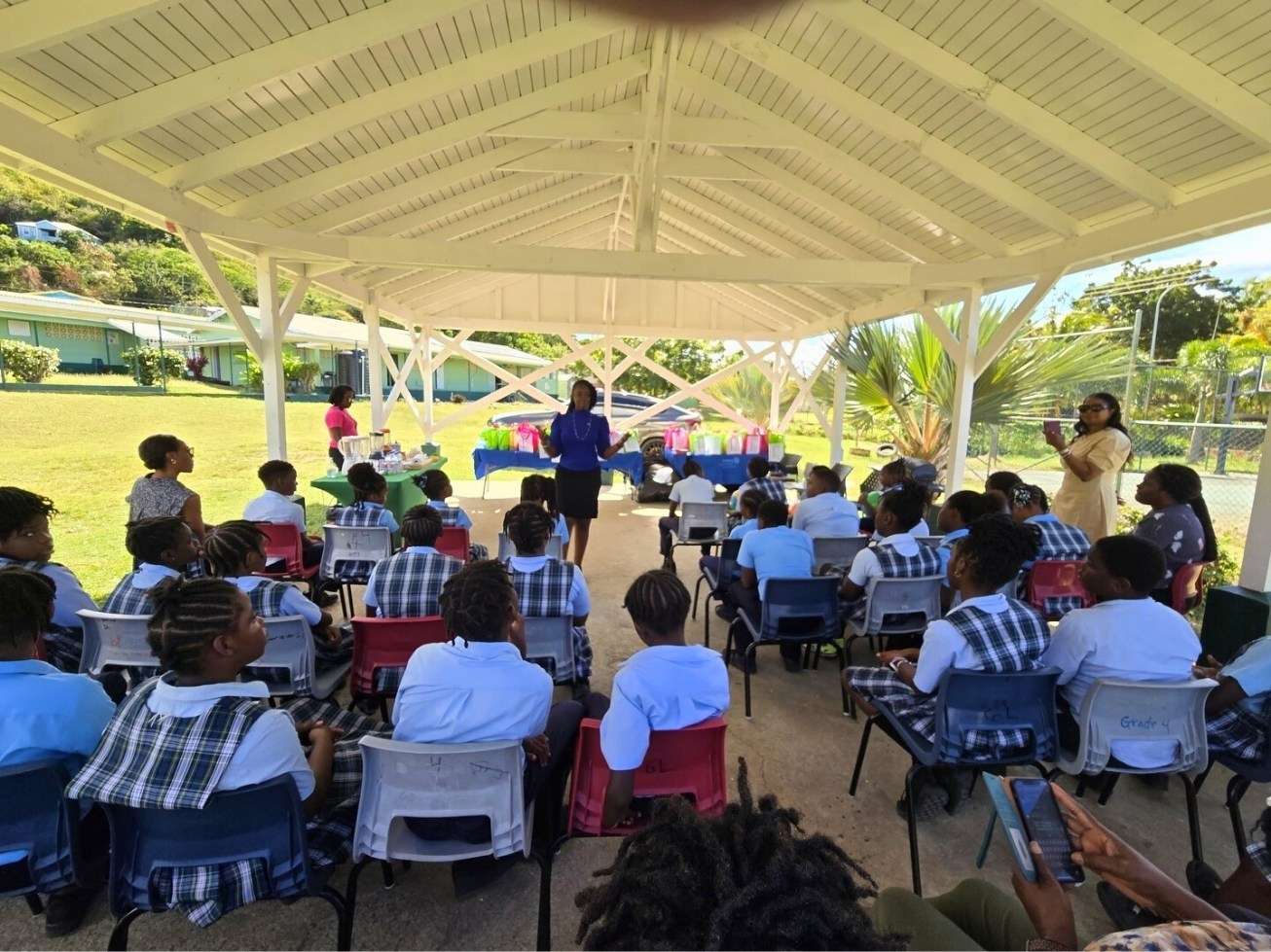 Rotary Club of Antigua Promotes Healthy Living at Old Road Primary