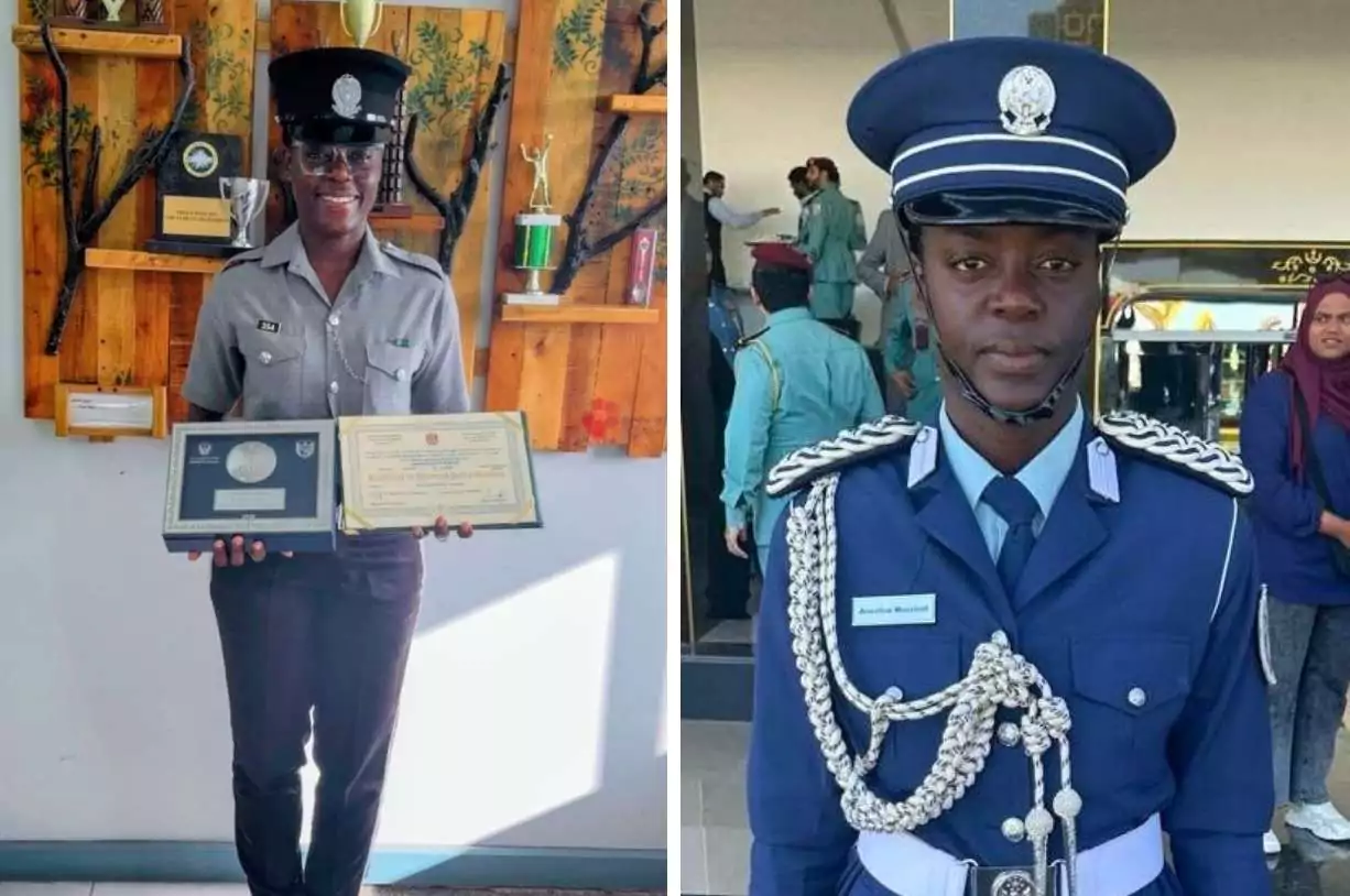 Constable Anestine Massicot Shines in International Police Training