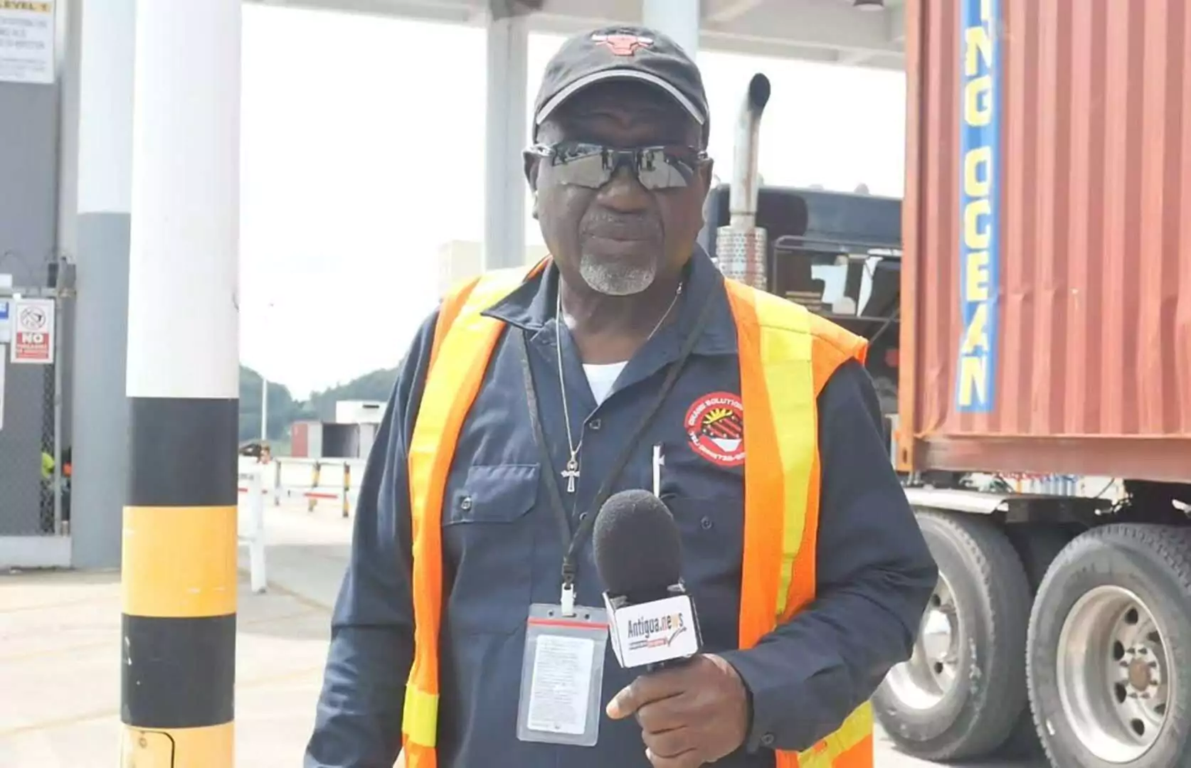 WATCH: Port Authority Blocks Well-Established Trucker from Compound