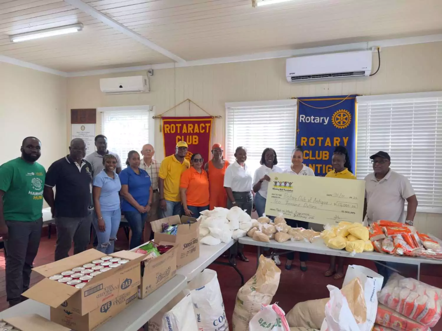 Elite Island Resorts’ Wishing Well Foundation Donates EC$10,000 to Support Meals on Wheels Programme