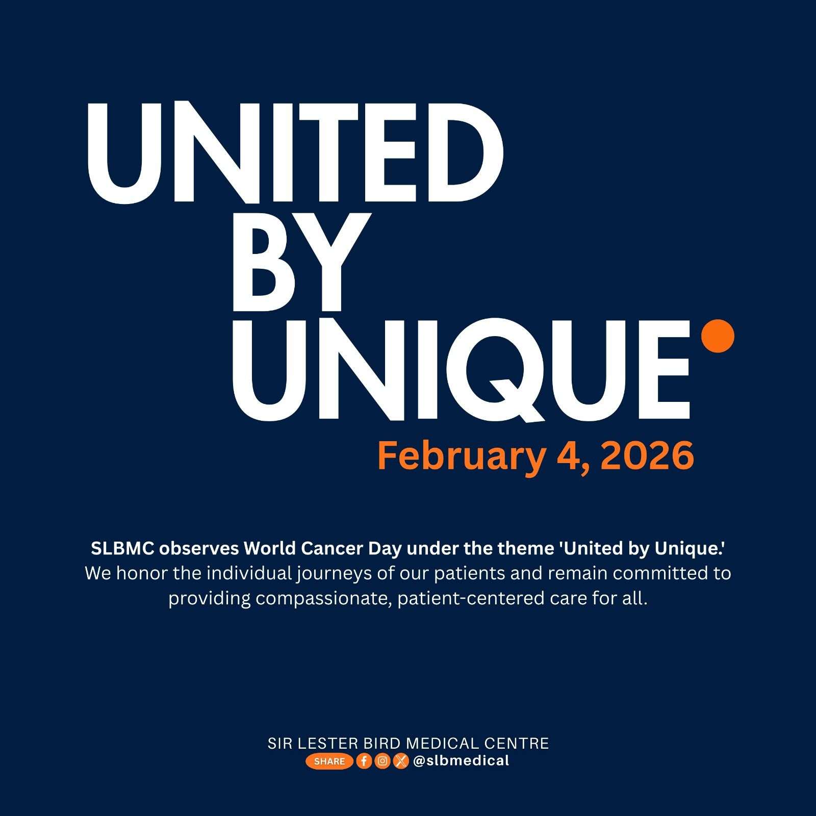 SLBMC Observes World Cancer Day Under the Theme 