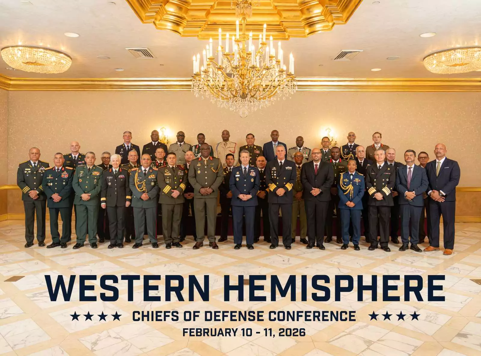 Brigadier Telbert Benjamin joins defence chiefs across Americas at rare Washington meeting