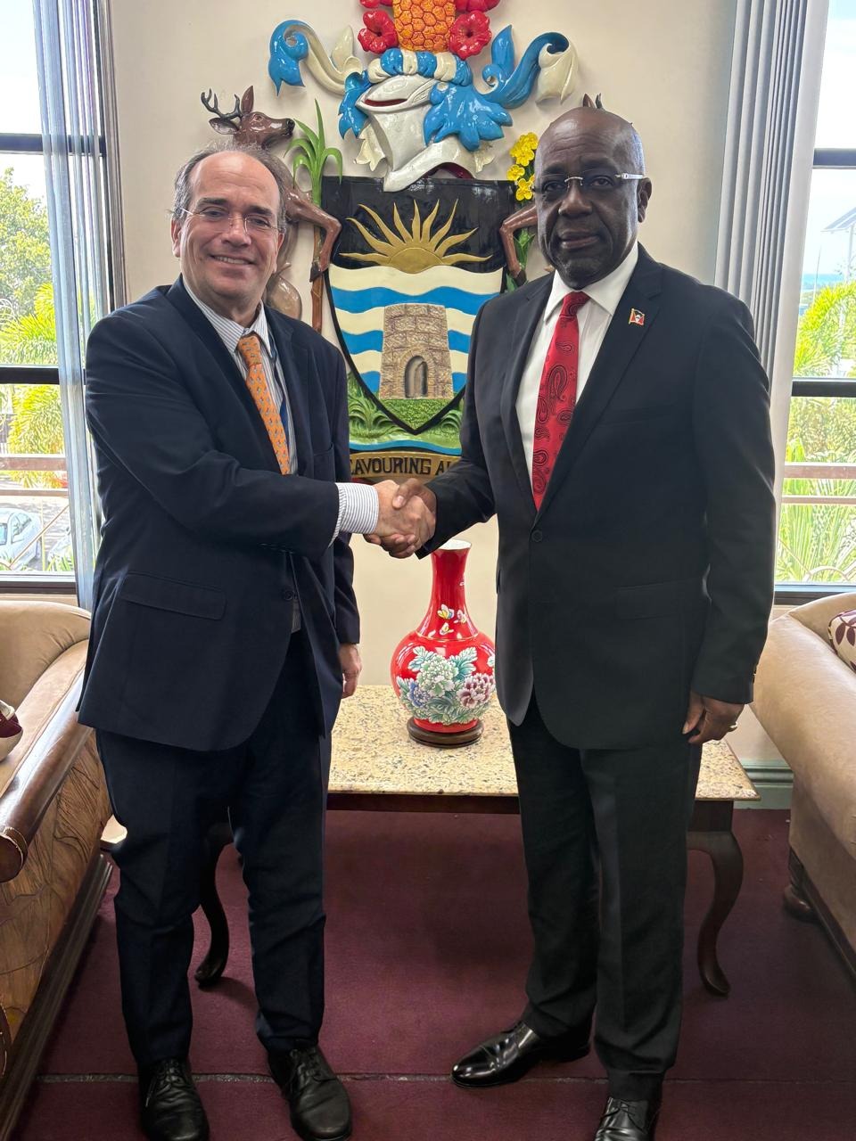 Antigua and Barbuda, Spain Explore Stronger Ties During Bilateral Talks 