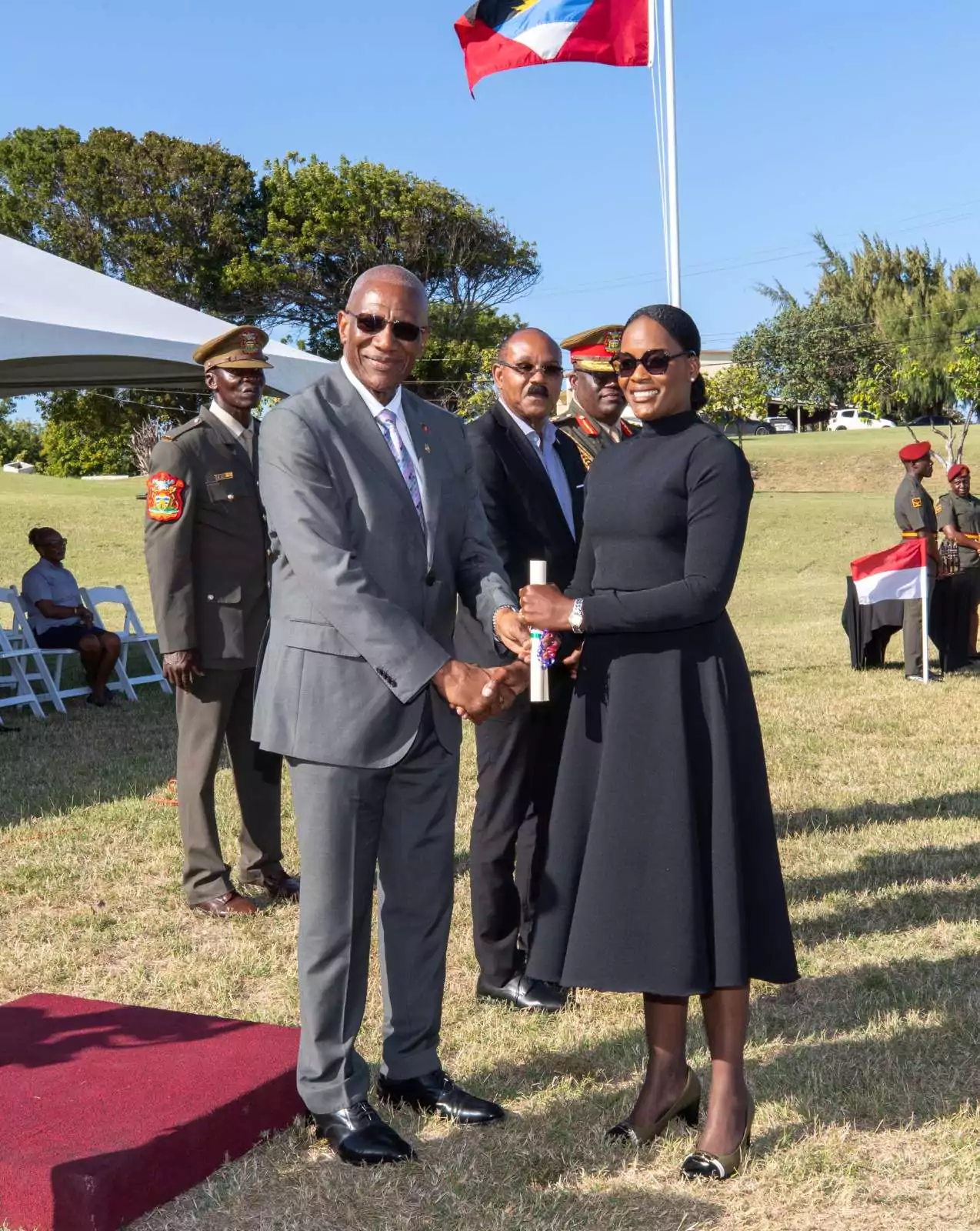 ABDF Commissions First Officer Candidate Training Course Graduates