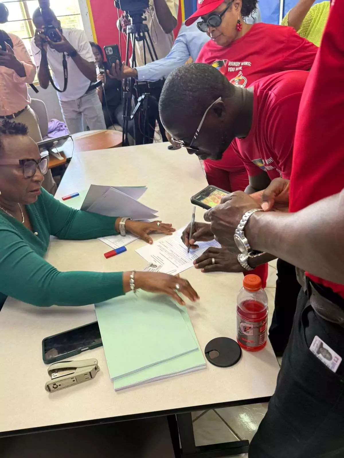 UPP’s Alex Browne and ABLP’s Randy Baltimore officially nominated in St Philip’s North By-Election